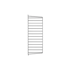 Portant Mural 75 X 30 Cm - Noir