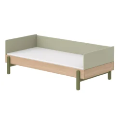 Lit Enfant Canapé Popsicle - Chêne/Kiwi