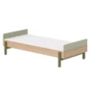 Lit Enfant Simple Tête De Lit Basse Popsicle - Chêne/Kiwi -Magasin D'ameublement 80 24103 31 lit simple bas kiwi popsicle flexa 1 1264x1234