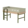 Lit Enfant Mi-hauteur échelle Droite Popsicle - Chêne/Kiwi 1 Lit Enfant Mi-hauteur échelle Droite Popsicle - Chêne/Kiwi -Magasin D'ameublement 80 24301 31 lit mi hauteur echelle droite kiwi popsicle flexa 1 1264x1234