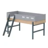 Lit Enfant Mi-hauteur échelle Inclinée Popsicle - Chêne/Blueberry -Magasin D'ameublement 80 24302 32 lit mi hauteur echelle blueberry popsicle flexa 1 1264x1234