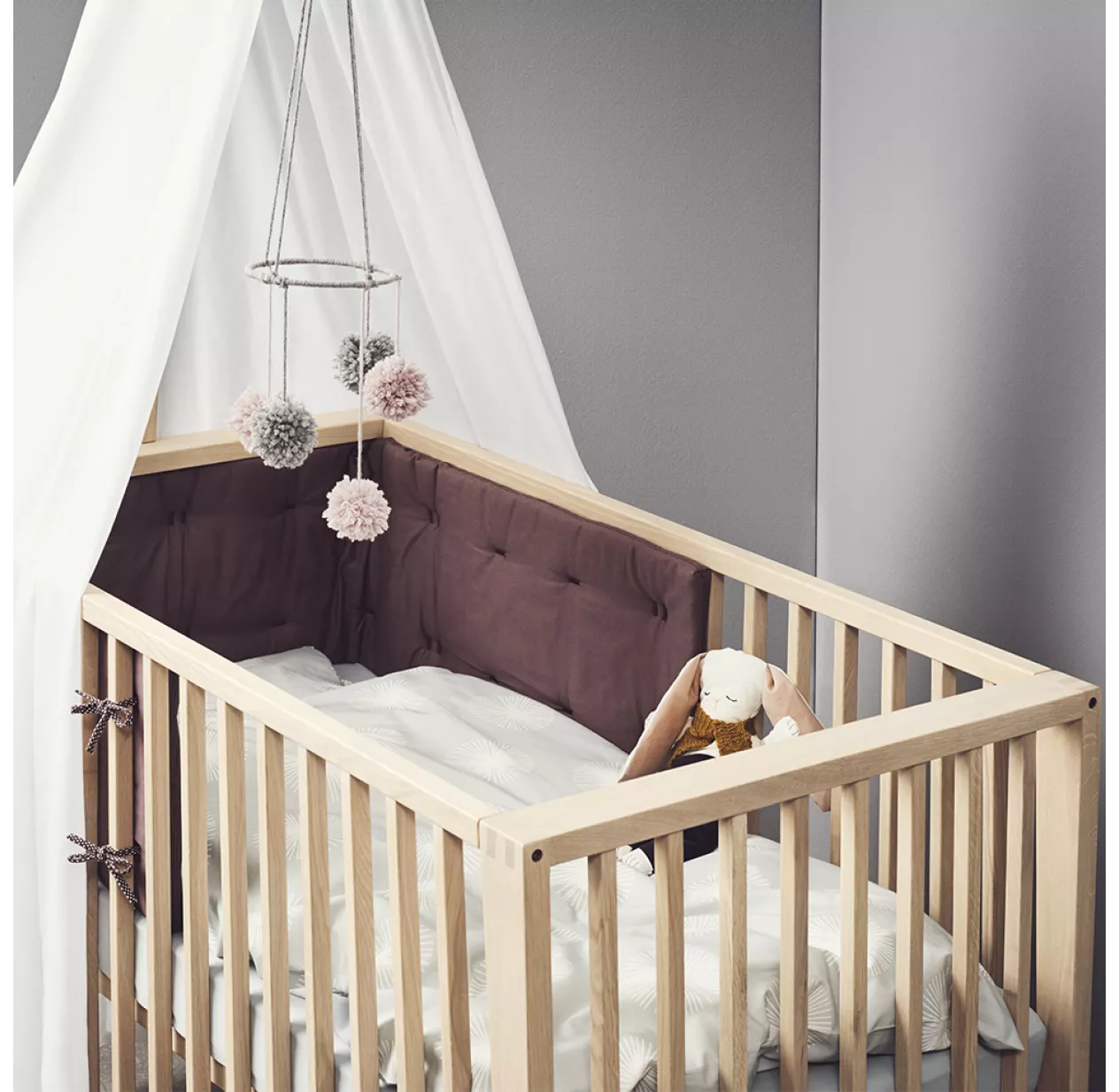 Leander Flèche De Lit Bébé Linea Et Luna - Chêne 9 Leander Flèche De Lit Bébé Linea Et Luna - Chêne – Image 7