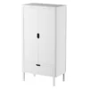 Sebra Armoire 2 Portes - Blanc -Magasin D'ameublement armoire 2 portes sebra blanc 1 1264x1234