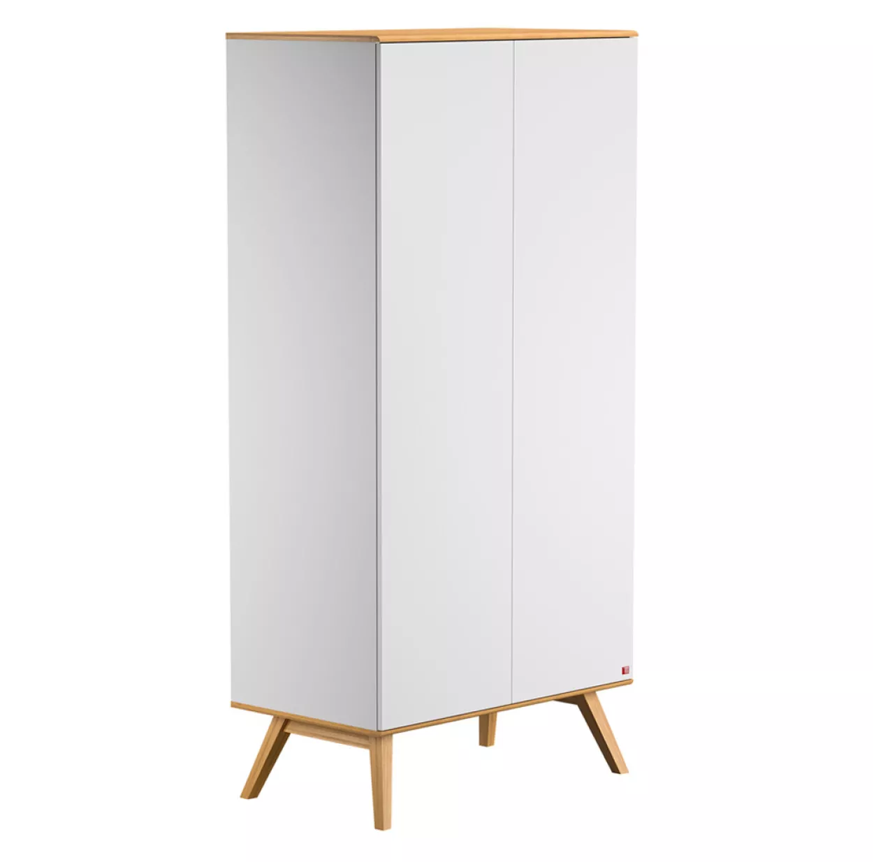 VOX Armoire 2 Portes Nature - Blanc 3 VOX Armoire 2 Portes Nature - Blanc