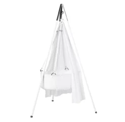 Berceau Suspendu Leander Avec Matelas Et Sangles - Blanc -Magasin D'ameublement berceau blanc leander 3 1264x1234