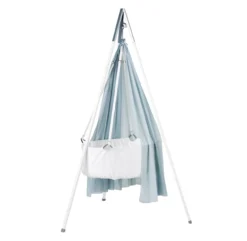 Berceau Suspendu Leander Avec Matelas Et Sangles - Blanc -Magasin D'ameublement berceau blanc leander 4 1264x1234