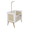 Berceau Cododo Cèdre Et Rotin Marélia - Blanc -Magasin D'ameublement berceau cododo rotin blanc marelia theo 1 1264x1234