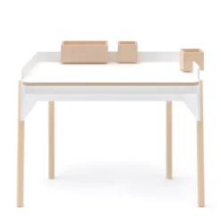 Bureau évolutif Brooklyn - Blanc/Bouleau