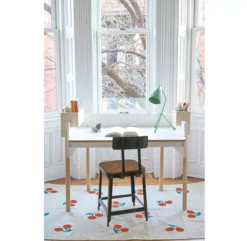 Bureau évolutif Brooklyn - Blanc/Bouleau -Magasin D'ameublement bureau brooklyn bouleau oeuf nyc 5 1264x1234