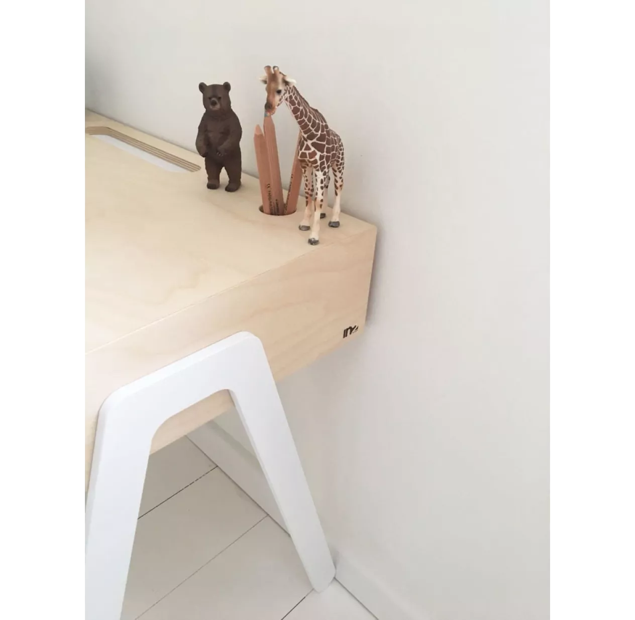 Bureau Et Chaise Enfant 2-6 Ans - Blanc 9 Bureau Et Chaise Enfant 2-6 Ans - Blanc – Image 7