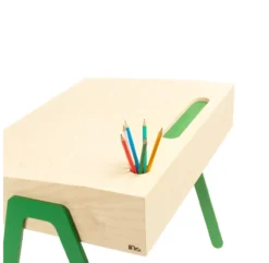 Bureau Et Chaise Enfant 2-6 Ans - Vert -Magasin D'ameublement bureau et chaise enfant in2wood vert 1 1264x1234