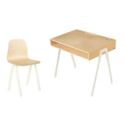 Bureau Et Chaise Junior 7-10 Ans - Blanc