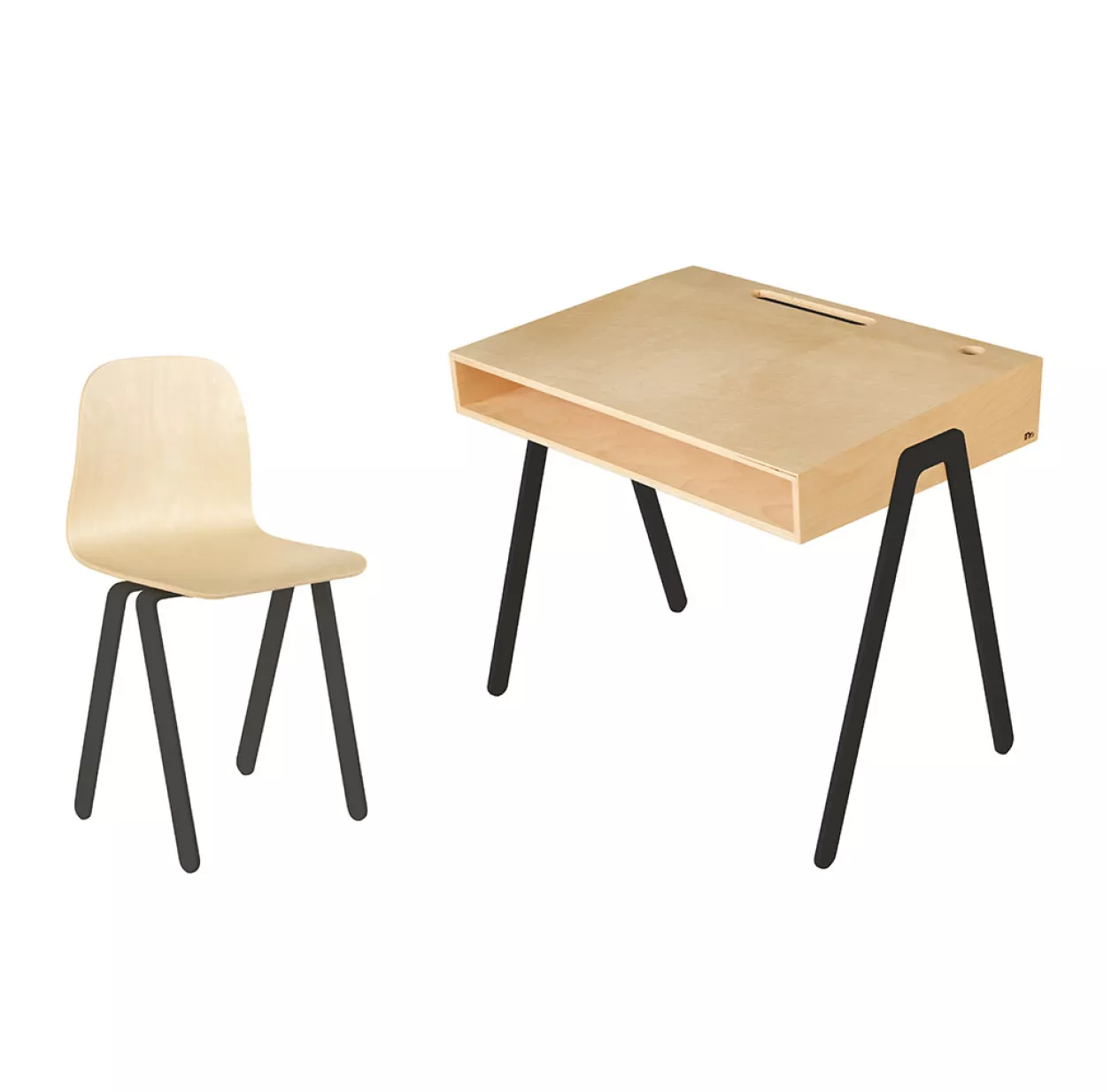 Bureau Et Chaise Junior 7-10 Ans - Noir 3 Bureau Et Chaise Junior 7-10 Ans - Noir