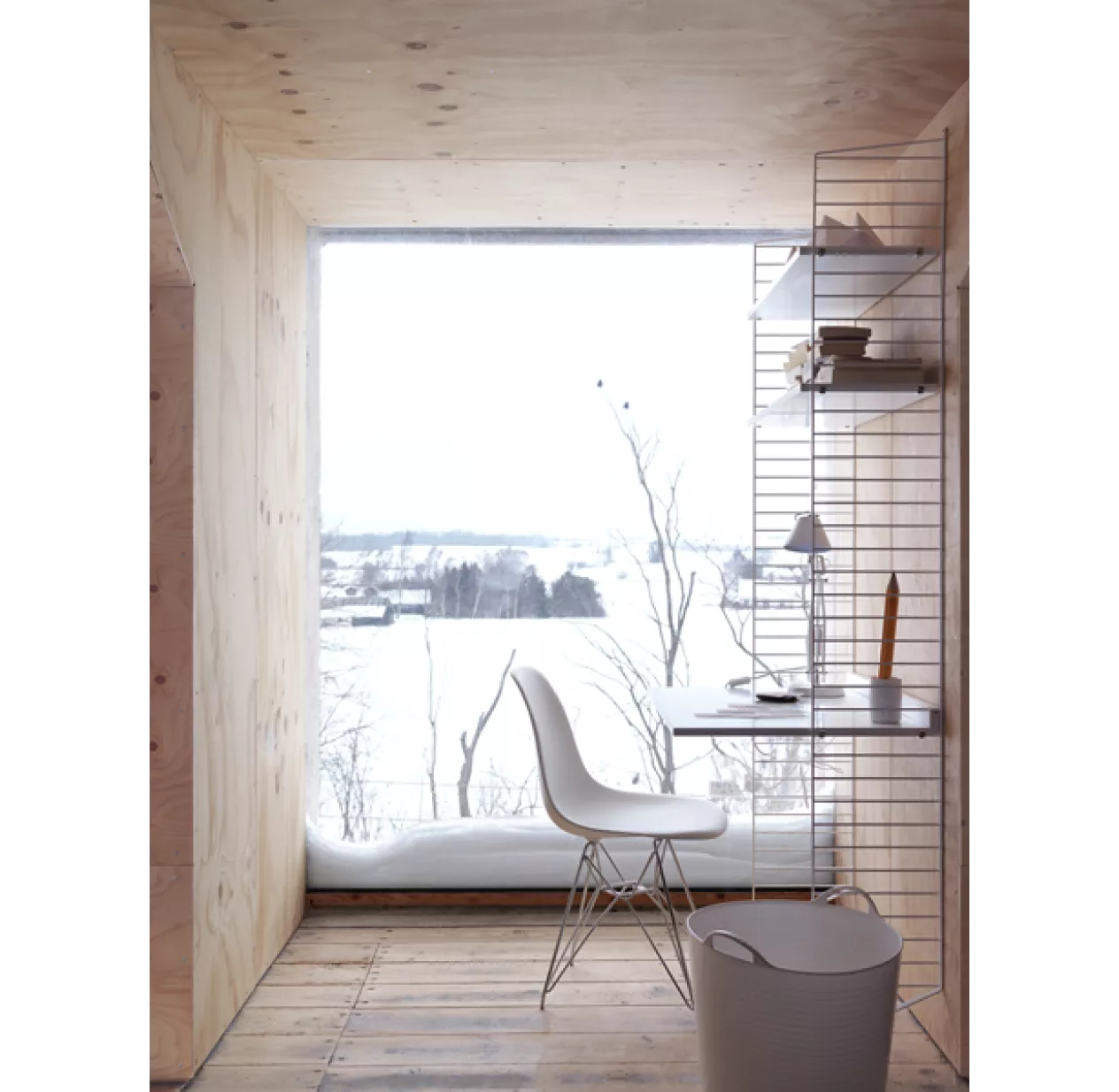 Plateau Bureau - Blanc 5 Plateau Bureau - Blanc – Image 3