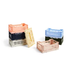 Hay Caisse Pliable Aykasa S - Bleu Clair -Magasin D'ameublement caisse pliable empilable aykasa hay small bleu clair 6 1264x1234