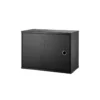 Caisson 1 Porte 58 X 30 Cm - Noir 1 Caisson 1 Porte 58 X 30 Cm - Noir -Magasin D'ameublement caisson 1 porte 58 cm string furniture noir 1 1264x1234