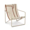 Ferm LIVING Chaise Lounge Desert - Cachemire/Shape -Magasin D'ameublement chaise lounge adulte desert shape sable ferm living 1 1264x1234