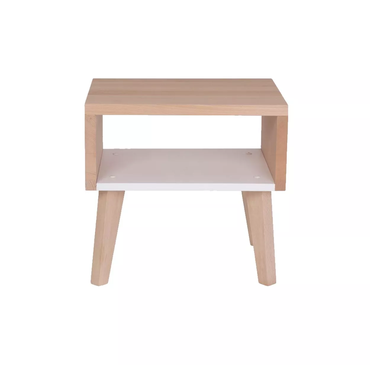 Chevet / Bout De Canapé - Blanc 3 Chevet / Bout De Canapé - Blanc