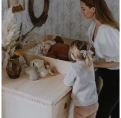 Commode 3 Tiroirs - Bouleau -Magasin D'ameublement commode 3 tiroirs bois naturel gustavienne 4 1264x1234