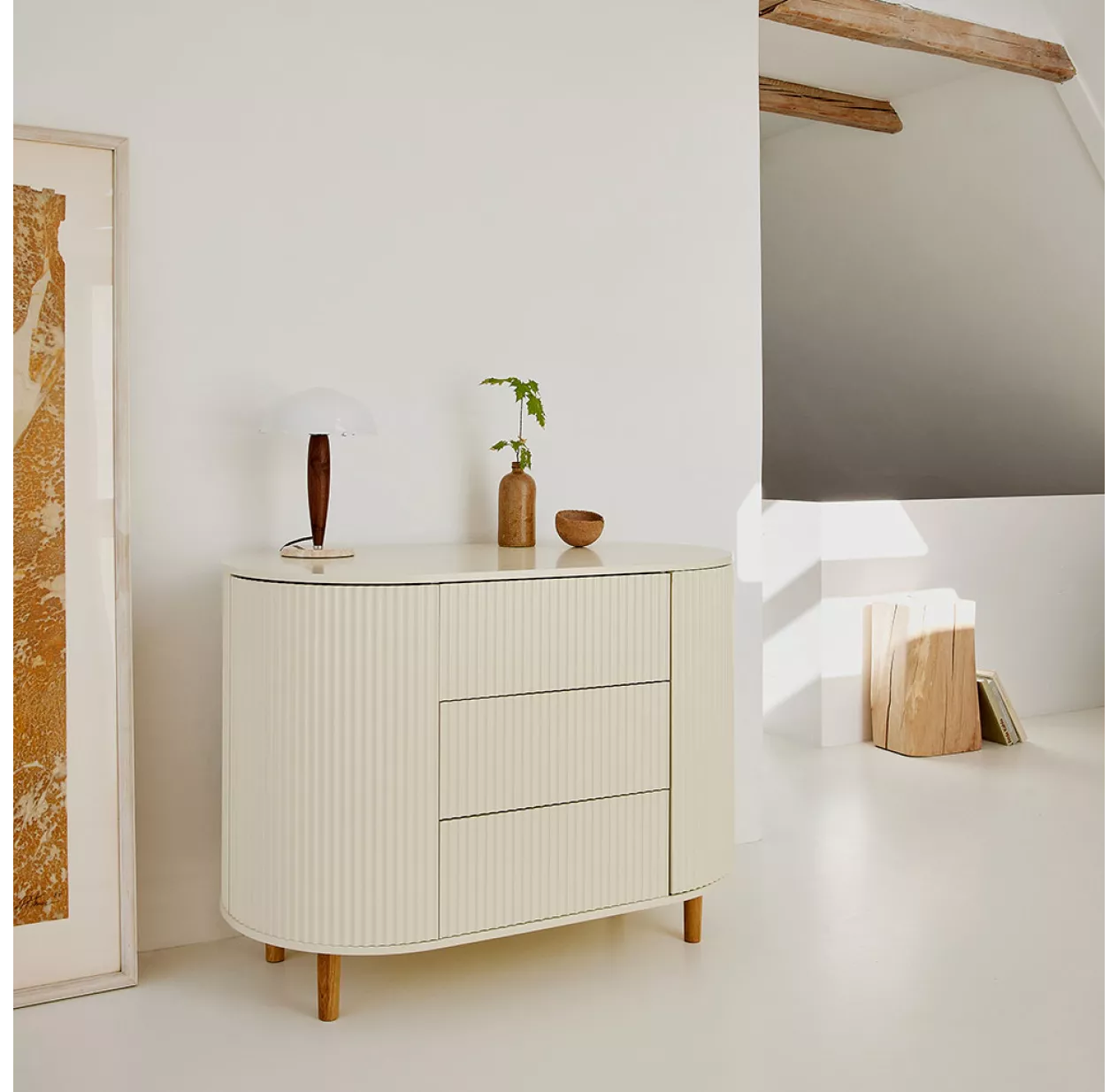 Commode KAI - Crème 6 Commode KAI - Crème – Image 4