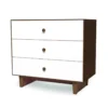 Commode Merlin Rhea 3 Tiroirs - Blanc/Noyer 2 Commode Merlin Rhea 3 Tiroirs - Blanc/Noyer -Magasin D'ameublement commode rhea merlin 3 tiroirs noyer 1264x1234