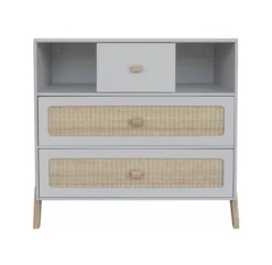 Commode CÚdre Et Rotin Marélia - Lune