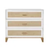 Commode En Bois Et Cannage Rotin Nami - Blanc -Magasin D'ameublement commode rotin nami blanc theo 1 1264x1234