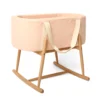 Couffin Kuko Et Son Support à Bascule - Nude -Magasin D'ameublement couffin kuko rose et support a bascule charlie crane 1 1264x1234