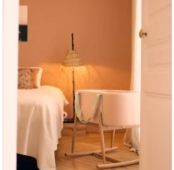 Couffin Nomade Kuko - Nude -Magasin D'ameublement couffin nomade kuko rose nude charlie crane 4 1264x1234