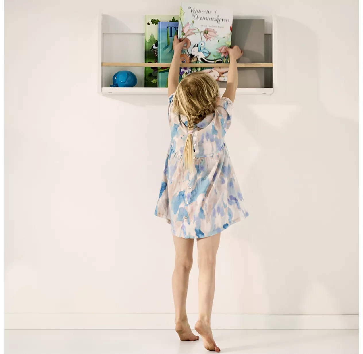 Etagère Murale à Livres - Blanc 4 Etagère Murale à Livres - Blanc – Image 2