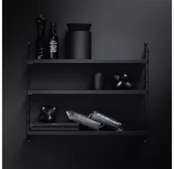 Etagère String Pocket - Noir 5 Etagère String Pocket - Noir -Magasin D'ameublement etagere string pocket noir string furniture 2 1264x1234