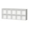 Étagère Wood Horizontale 5 X 2 Avec Socle - Blanc -Magasin D'ameublement etagere wood horizontale 5x2 base oliver furniture 1 1264x1234