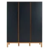Armoire 3 Portes Indigo - Moon Shadow -Magasin D'ameublement indigo moonshadow armoire 3 portes quax 1 1264x1234