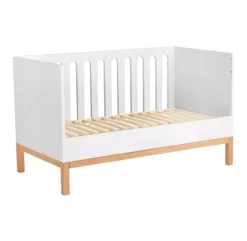 Lit Bébé Canapé Indigo 70 X 140 - Blanc -Magasin D'ameublement indigo white lit bebe 70x140 quax 3 1264x1234