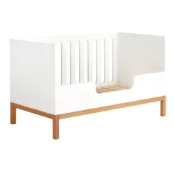 Lit Bébé Canapé Indigo 70 X 140 - Blanc -Magasin D'ameublement indigo white lit bebe 70x140 quax 4 1264x1234