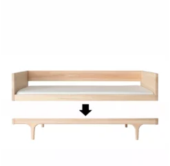 Kit De Conversion Lit Caravan - Frêne -Magasin D'ameublement kit de conversion lit bebe caravan frene kalon studios 3 1264x1234