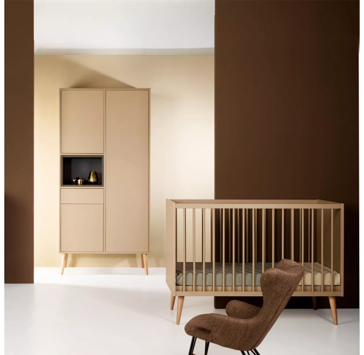 Lit Bébé Cocoon - Chêne 4 Lit Bébé Cocoon - Chêne – Image 2