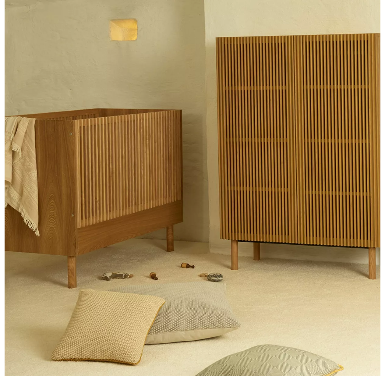 Lit Bébé Hai No Ki - Frêne 4 Lit Bébé Hai No Ki - Frêne – Image 2