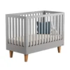 VOX Lit Bébé 60 X 120 Lounge - Gris Clair -Magasin D'ameublement lit bebe 60x120 lounge grey vox 1 1264x1234