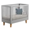 VOX Lit Bébé évolutif 70 X 140 Lounge - Gris Clair -Magasin D'ameublement lit bebe 70x140 lounge grey vox 1 1264x1234