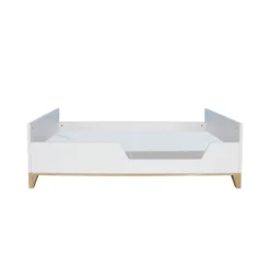 Lit Bébé évolutif Bois Et Cannage Rotin Nami 70x140cm - Blanc -Magasin D'ameublement lit bebe evolutif rotin nami blanc 70x140 theo 6 1264x1234
