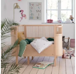 Sebra Lit Bébé évolutif - Hêtre -Magasin D'ameublement lit bebe evolutif sebra bois 4 1264x1234