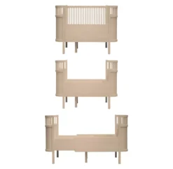 Sebra Lit Bébé évolutif - Hêtre -Magasin D'ameublement lit bebe evolutif sebra bois 7 1264x1234