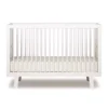 Lit Bébé évolutif Sparrow - Blanc -Magasin D'ameublement lit bebe evolutif sparrow blanc oeuf nyc 1 1264x1234