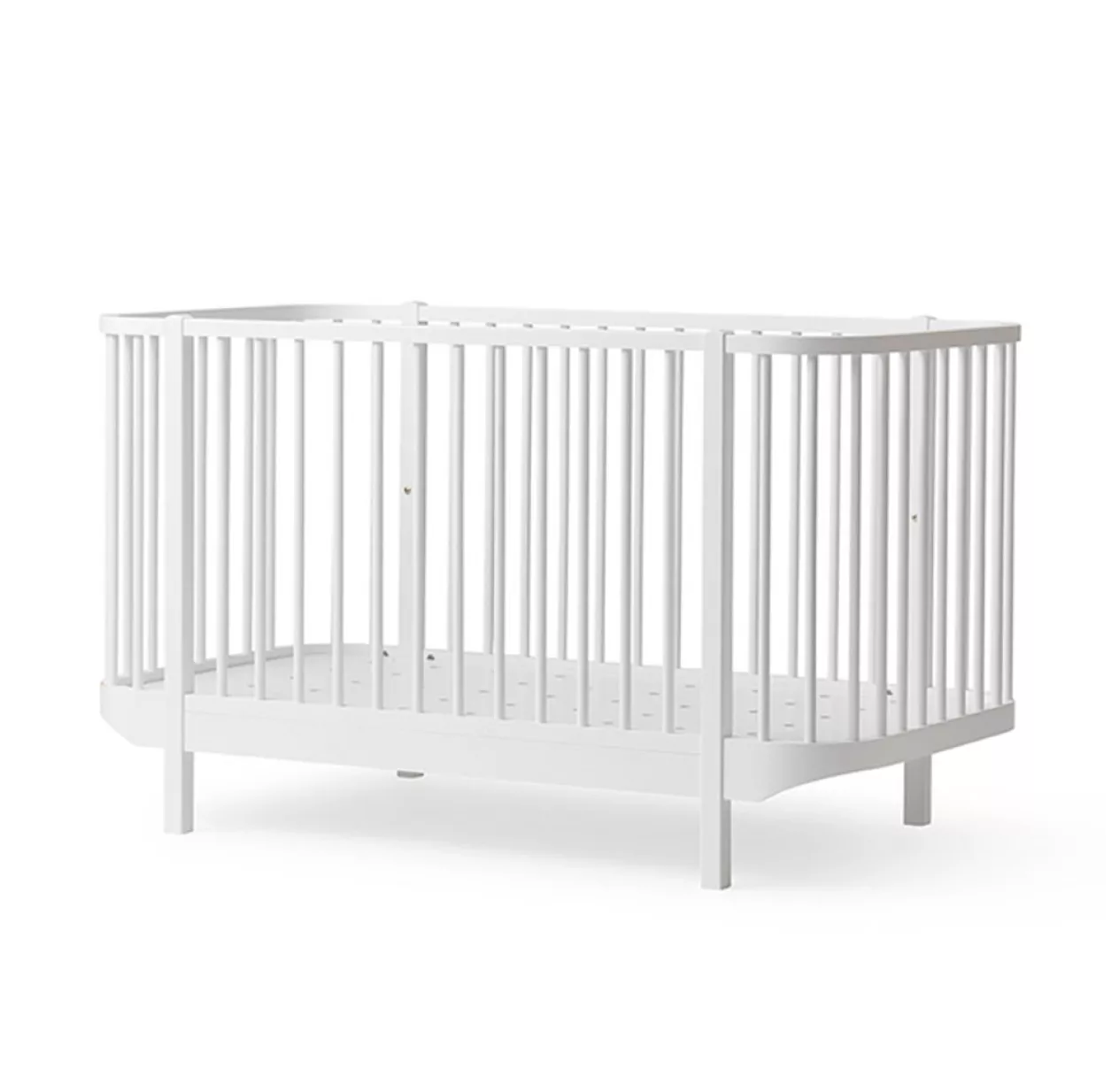 Lit Bébé évolutif Wood - Blanc 5 Lit Bébé évolutif Wood - Blanc – Image 3