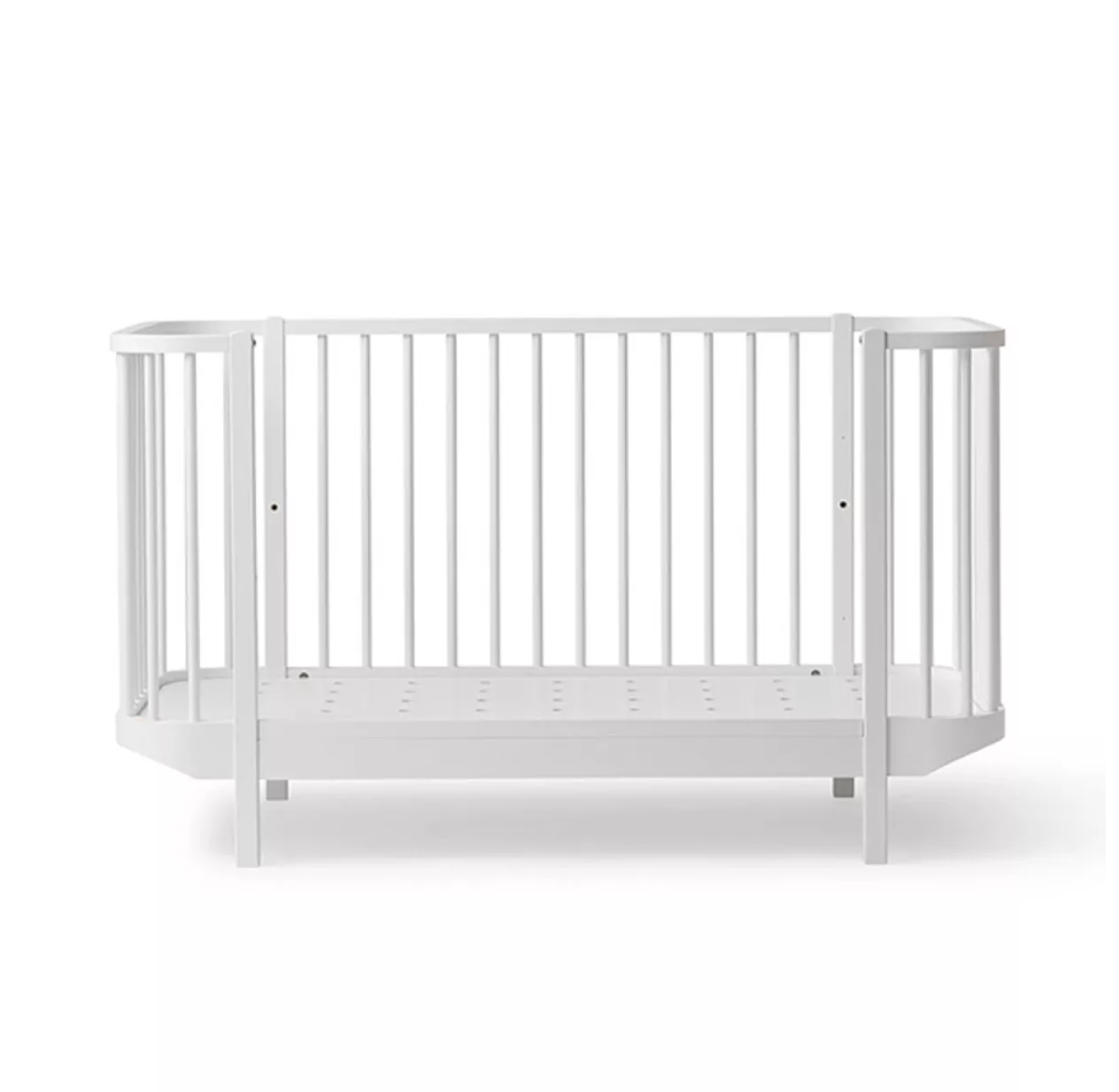 Lit Bébé évolutif Wood - Blanc 8 Lit Bébé évolutif Wood - Blanc – Image 6