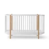 Lit Bébé évolutif Wood - Chêne -Magasin D'ameublement lit bebe evolutif wood original chene oliver furniture 1 1264x1234