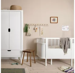 Sebra Lit Bébé évolutif - Blanc -Magasin D'ameublement lit bebe sebra blanc new 2 1264x1234