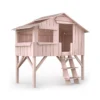 Lit Cabane - Rose Poudré -Magasin D'ameublement lit cabane rose poudre mathy by bols 1 1264x1234