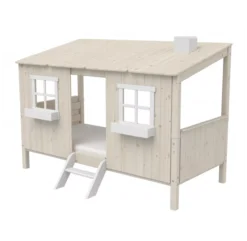 Lit Classic House - Vernis Blanchi